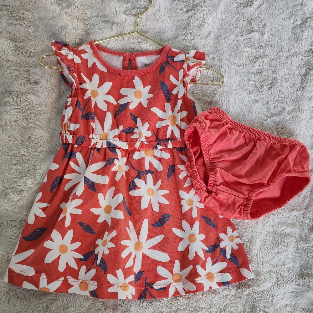 Carter's Never Worn Sun Dress with Bloomers fo Baby Girl 9 Months